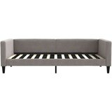  Dnevni krevet smeđesivi 100 x 200 cm od tkanine | shoptok.hr