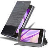 Cadorabo Ohišje, združljiv s Huawei v sivi črni barvi - zaščitni pokrov z magnetnim zapiranjem, stoječo funkcijo in režo za kartico, (20564972) | Shoptok.si