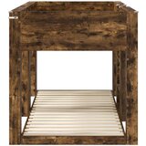  Postelja na vzkraj za otroke Dimljeni oreh 80 x 200 cm, (5000137081) | Shoptok.si