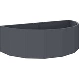  Cvetlično korito Antracit 120 x 60 x 35 cm Jeklo, (5000207409) | Shoptok.si