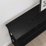  Konzolna stolica s policom Crni hrast 100 x 22,5 x 75 cm | Eponuda.com