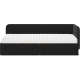  Kutni okvir kreveta Crna 80 x 200 cm Baršun | shoptok.hr