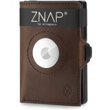 slimpuro ZNAP Airtag Denarnica, 12 kartic, predal za kovance, 9 x 1,8 x 6 cm (Š x V x G), zaščita RFID Cene