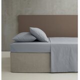 Catherine Lansfield Siva plahta s gumom od perkala 135x190 cm Easy Iron Percale – | shoptok.hr