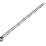 KANTOFLEX okrugla cijev (ø x d: 12 x 2.000 mm, aluminij, srebrne boje, eloksirano) | shoptok.hr
