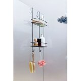 Black bathroom organizer WB047-B Cene