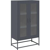 vidaXL Visoka ploča antracit 68x39x123 cm čelik | shoptok.hr