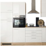 MID.YOU Moderen Kuhinjski Blok Brez Aparatov Laurel, Bela, Hrast | Shoptok.si