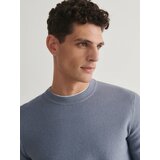 Reserved - Strukturirani džemper - svjetloplavo | shoptok.hr