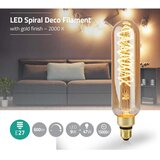 Nedis LBSDE27T65GD - LED prigušiva sijalica FILAMENT T65 E27/8,5W/230V 2000K | Eponuda.com