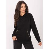 RUE PARIS Sweatshirt-RV-BL-A874.01P-black | Shoptok.si