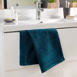 Douceur d intérieur Tamno plavi pamučan ručnik od frotira 50x90 cm Tendresse – | shoptok.hr