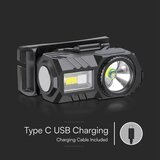  LED RGBW prigušiva punjiva čelna lampa USB LED/3W/5V IP43 190 lm 24 h 750 mAh | Eponuda.com