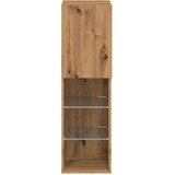 vidaXL TV omarica z LED lučkami 2 kosa artisian hrast 30,5x30x102 cm | Shoptok.si