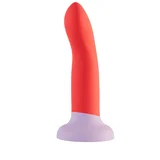 Signal - dvobarvni silikonski dildo srednje velikosti (rdeč)