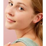 Olimp Sport DR.BIJU minđuše 5.3 mm svetlo roze krug | ePonuda.com