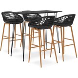  5-dijelni barski set crni | shoptok.hr