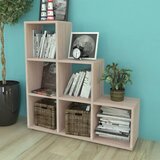 Furnova Stopničasta knjižna omara/ razstavna polica 107 cm videz hrasta, (21932155) | Shoptok.si