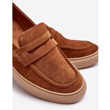 Zazoo Men's Suede Loafers Shoes 1566 Brown | shoptok.hr