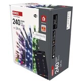  GoSmart LED božična veriga, 24 m, zunanja in notranja, RGB, programi, časovnik, WiFi | Shoptok.si