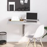  Sklopivi zidni stol boja hrasta 100x60x56 cm konstruirano drvo | shoptok.hr