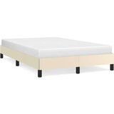  posteljni okvir brez vzmetnice krem 120x190 cm umetno usnje, (21791821) | Shoptok.si