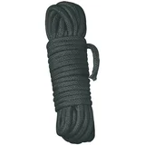 Shibari Uže za vezivanje - 10m (crno)