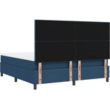 Krevet s opruga kutije s uzglavljem Plava 180 x 200 cm tkanina | shoptok.hr