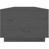  Stolić za kavu sivi 100 x 50 x 35 cm od masivne borovine | Eponuda.com