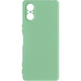 AVIZAR Silikonski ovitek Sony Xperia 5 V z mehkim zakljuckom - zelen, (20918204) | Shoptok.si