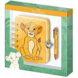 LION KING Dnevnik s bravicom Disney The A5 s plišanim koricama i kemijskom u 6 boja | shoptok.hr