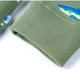  Dječja topla majica svijetla kaki 128 | shoptok.hr