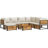  8-dijelna set vrtnih sofa s jastucima masivno bagremovo drvo | shoptok.hr