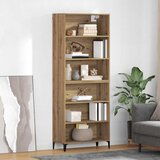vidaXL Highboard Umjetnički hrast 69,5 x 34 x 180 cm Konstruirano drvo Cijene