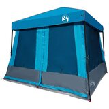  Set Kamp Šatora s krovom s pohranom 2 pcs Plava Tafta i Tkanina | shoptok.hr
