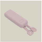 Interbaby set silikonskog pribora za jelo Dark Pink | shoptok.hr