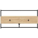 TV ormarić zidni boja hrasta 100 5x30x51 cm konstruirano drvo | shoptok.hr