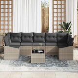  Set sofe s jastukom Svijetlo siva 55 x 55 x 37 cm poliratan | Eponuda.com