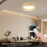  Immax NEO 07289L - LED+CCT prigušiva stropna svetiljka LONA 36W/230V prečnik 45,5 cm + daljinski upravljač | Eponuda.com