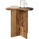  Bocni stol s pohranom Staro drvo Ø 39 x 38 cm Konstruirano drvo - Staro drvo 1 | shoptok.hr