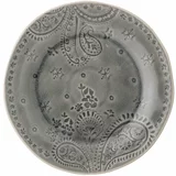 Bloomingville sivi tanjur od kamenine Rani, ø 26,5 cm