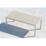 Venture Home Mirko pravokutni vrtni blagovaonski stol 205 × 90 cm, bež | shoptok.hr
