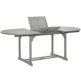  Vrtni stol sivi 200 x 100 x 75 cm od masivnog bagremovog drva Cijene