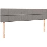  Otomanski okvir kreveta s madracima smeđesivi 180x200cm tkanine | shoptok.hr
