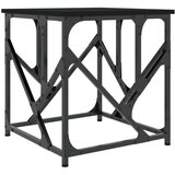  Stolić za kavu crni 45 x 45 x 47 5 cm od konstruiranog drva | shoptok.hr
