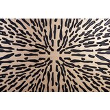 GINER Y COLOMER Vzglavje iz zlatega in črnega MDF-ja 120 cm, (22147665) | Shoptok.si