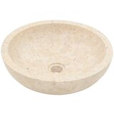 Maison Chic Umivalnik - Kopalna umivalnik - Lavabo 40x12 cm marmor krem, (21684534) Cene