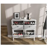 Hanah home drveni ormar za cipele u beloj boji frn 20048 | ePonuda.com