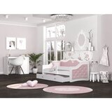  Dečiji tapacirani krevet LILI EXCLUSIVE - roze - 180x80 cm - OUTLET Cene