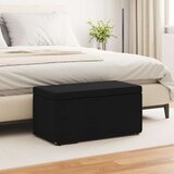  Stolica Črna 81 x 41 x 40 cm Tkanina in obdelano les, (5000302438) Cene